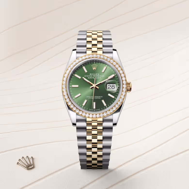 Rolex Datejust Yellow Rolesor - combination of Oystersteel and yellow gold M126283RBR-0043 - Rolex Boutique Sentosa