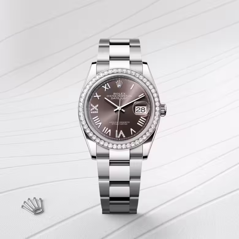 Rolex Datejust White Rolesor - combination of Oystersteel and white gold M126284RBR-0064 - Rolex Boutique Sentosa