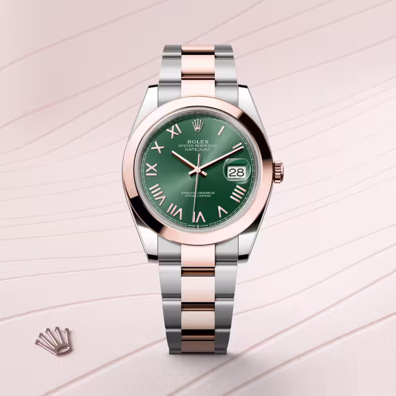Rolex Datejust Everose Rolesor - combination of Oystersteel and Everose gold M126301-0021 - Rolex Boutique Sentosa