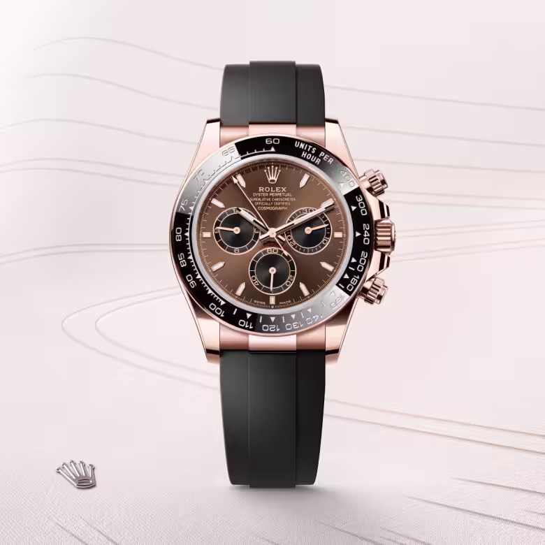 Rolex Cosmograph Daytona 18 ct Everose gold M126515LN-0010 - Rolex Boutique Sentosa