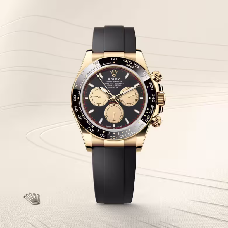 Rolex Cosmograph Daytona 18 ct yellow gold M126518LN-0004 - Rolex Boutique Sentosa