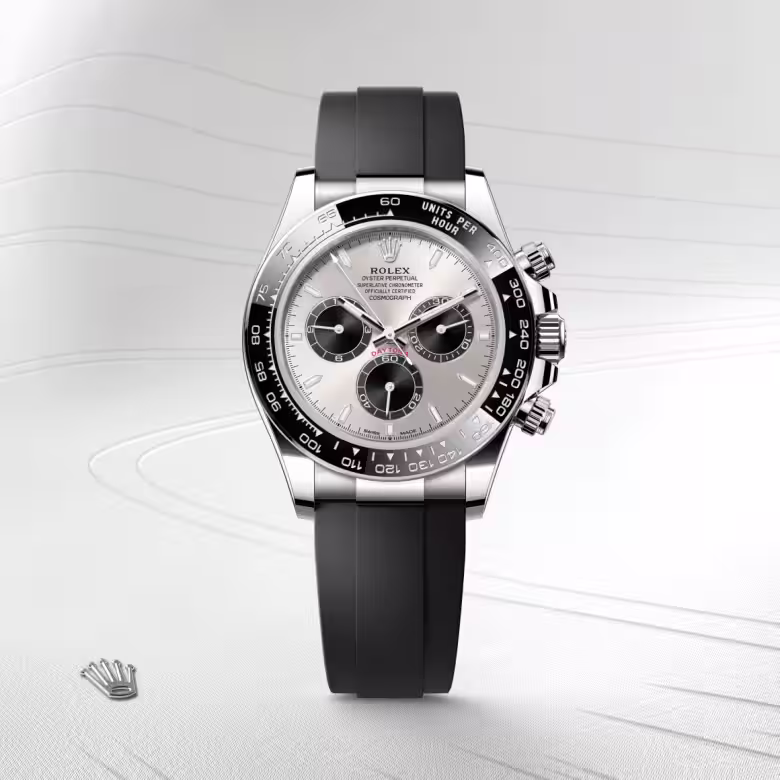 Rolex Cosmograph Daytona 18 ct white gold M126519LN-0006 - Rolex Boutique Sentosa