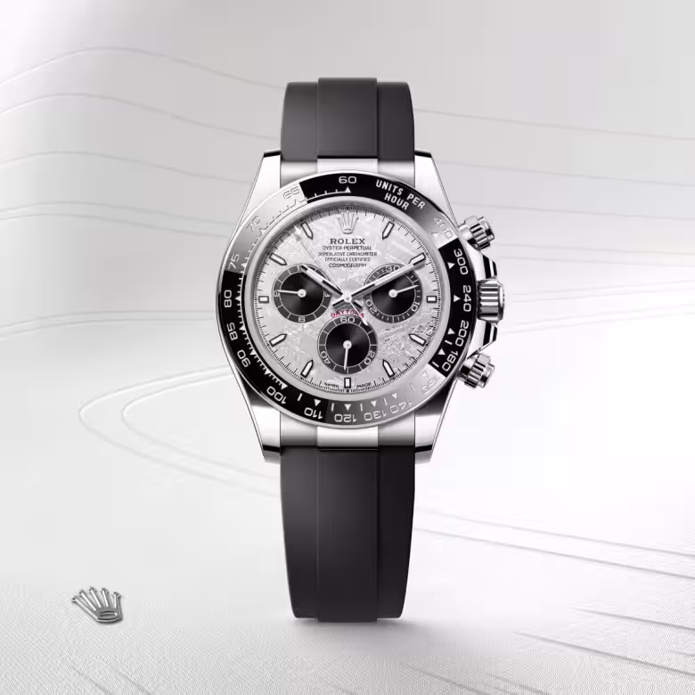 Rolex Cosmograph Daytona 18 ct white gold M126519LN-0007 - Rolex Boutique Sentosa