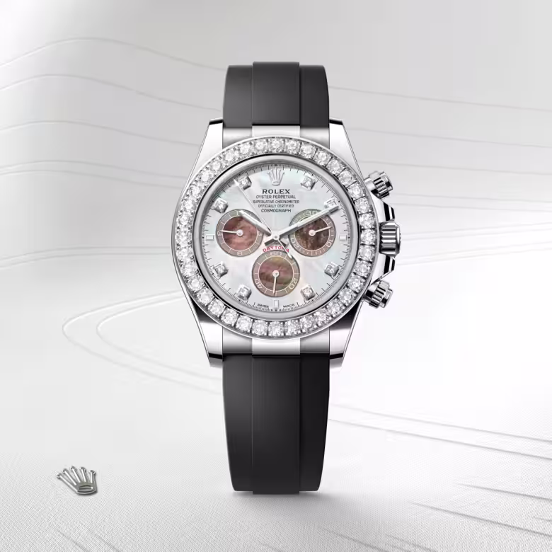 Rolex Cosmograph Daytona 18 ct white gold M126589RBR-0001 - Rolex Boutique Sentosa