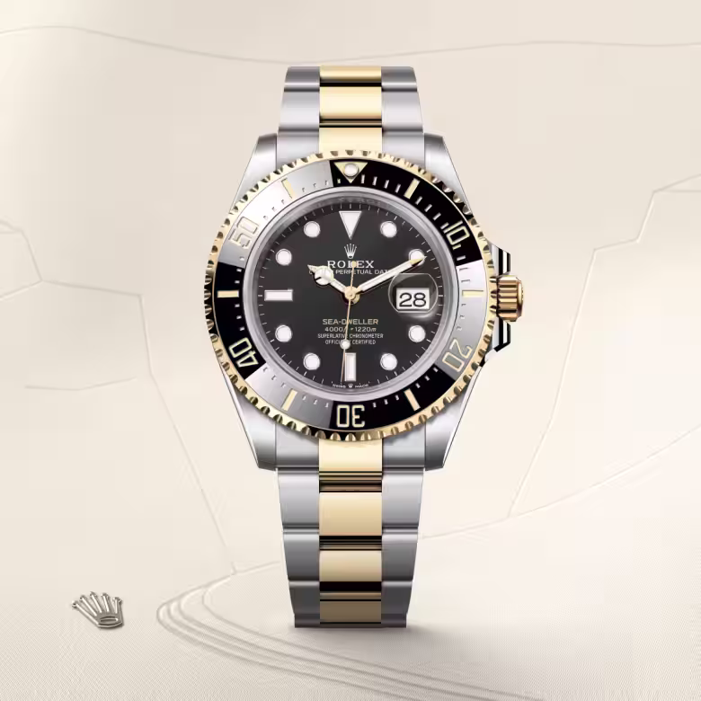 Rolex Sea-Dweller Yellow Rolesor - combination of Oystersteel and yellow gold M126603-0001 - Rolex Boutique Sentosa