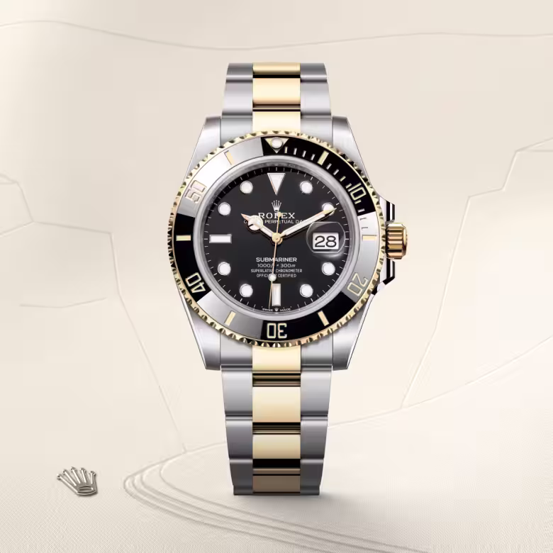 Rolex Submariner Yellow Rolesor - combination of Oystersteel and yellow gold M126613LN-0002 - Rolex Boutique Sentosa