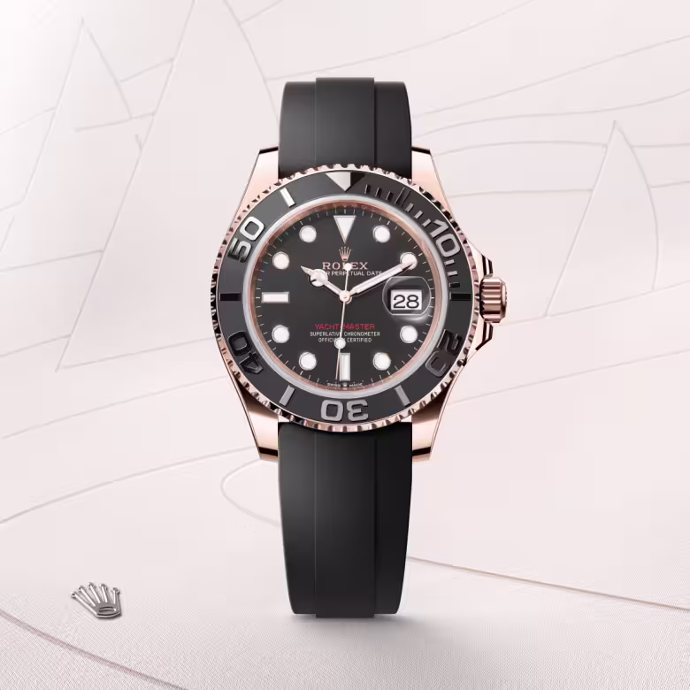 Rolex Yacht-Master 18 ct Everose gold M126655-0002 - Rolex Boutique Sentosa