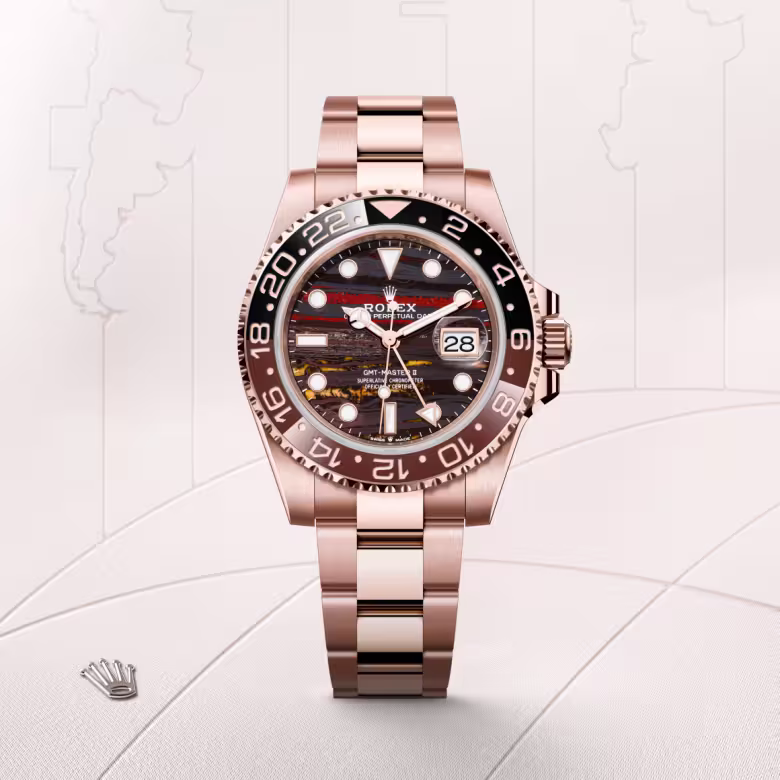 Rolex GMT-Master II 18 ct Everose gold M126715CHNR-0002 - Rolex Boutique Sentosa