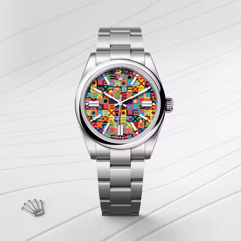 Rolex Oyster Perpetual Oystersteel M134300-0010 - Rolex Boutique Sentosa