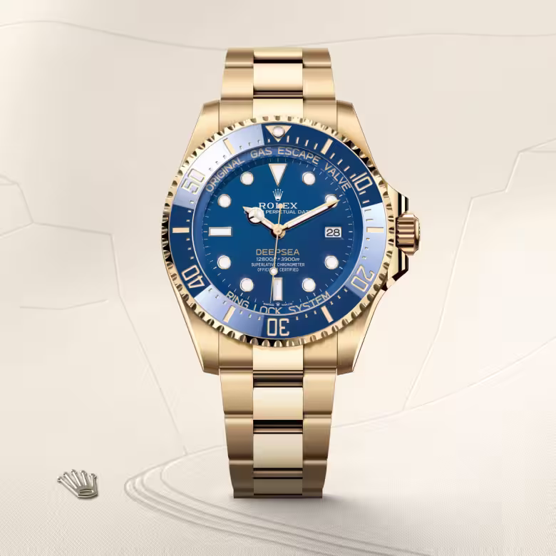 Rolex Deepsea 18 ct yellow gold M136668LB-0001 - Rolex Boutique Sentosa