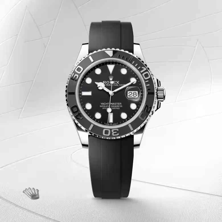 Rolex Yacht-Master 18 ct white gold M226659-0002 - Rolex Boutique Sentosa
