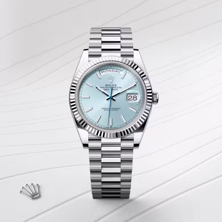 Rolex Day-Date Platinum M228236-0018 - Rolex Boutique Sentosa