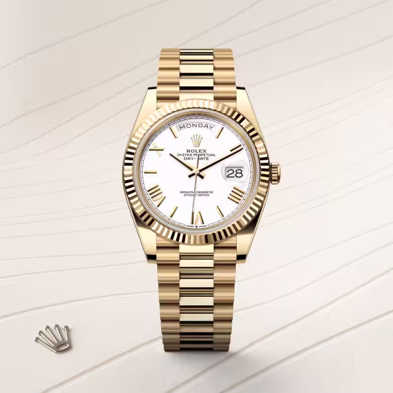 Rolex Day-Date 18 ct yellow gold M228238-0042 - Rolex Boutique Sentosa