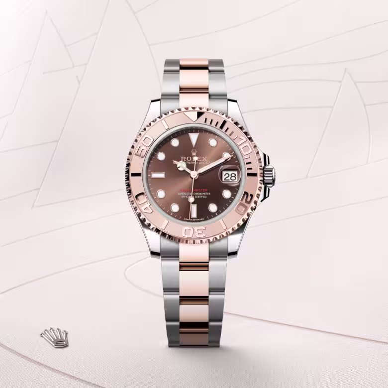 Rolex Yacht-Master Everose Rolesor - combination of Oystersteel and Everose gold M268621-0003 - Rolex Boutique Sentosa