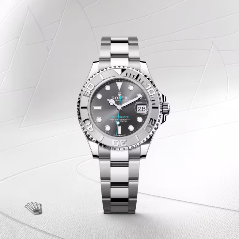 Rolex Yacht-Master Rolesium - combination of Oystersteel and platinum M268622-0002 - Rolex Boutique Sentosa
