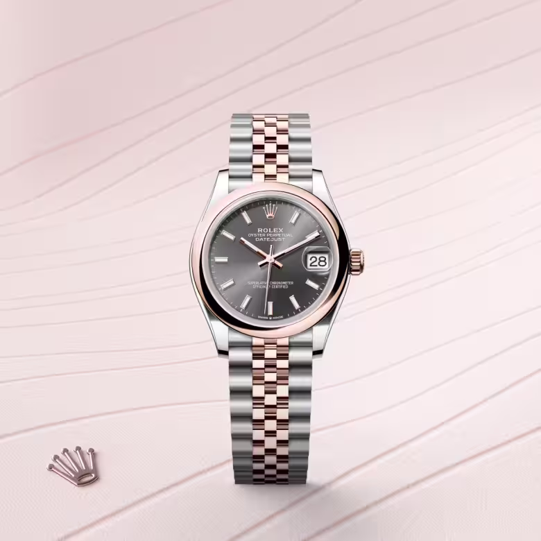 Rolex Datejust Everose Rolesor - combination of Oystersteel and Everose gold M278241-0018 - Rolex Boutique Sentosa