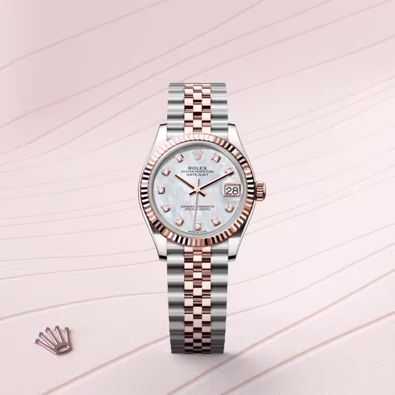 Rolex Datejust Everose Rolesor - combination of Oystersteel and Everose gold M278271-0026 - Rolex Boutique Sentosa