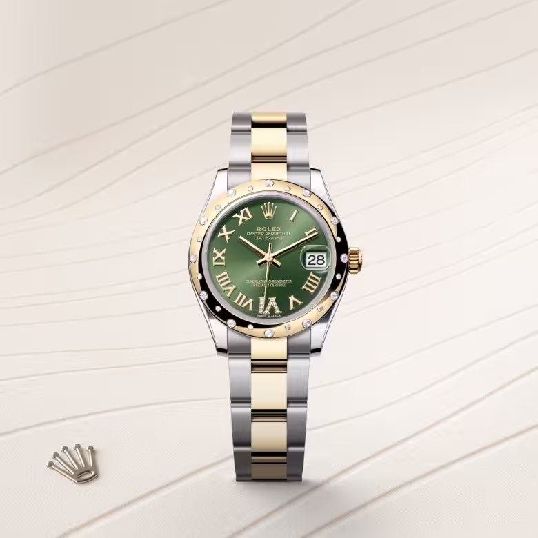 Rolex Datejust Yellow Rolesor - combination of Oystersteel and yellow gold M278343RBR-0015 - Rolex Boutique Sentosa
