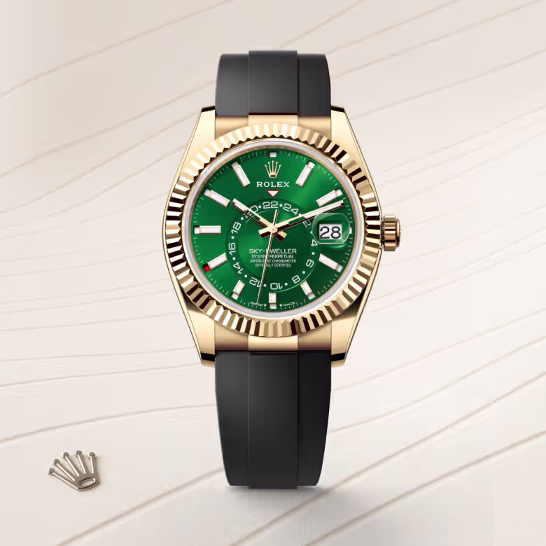 Rolex Sky-Dweller 18 ct yellow gold M336238-0004 - Rolex Boutique Sentosa
