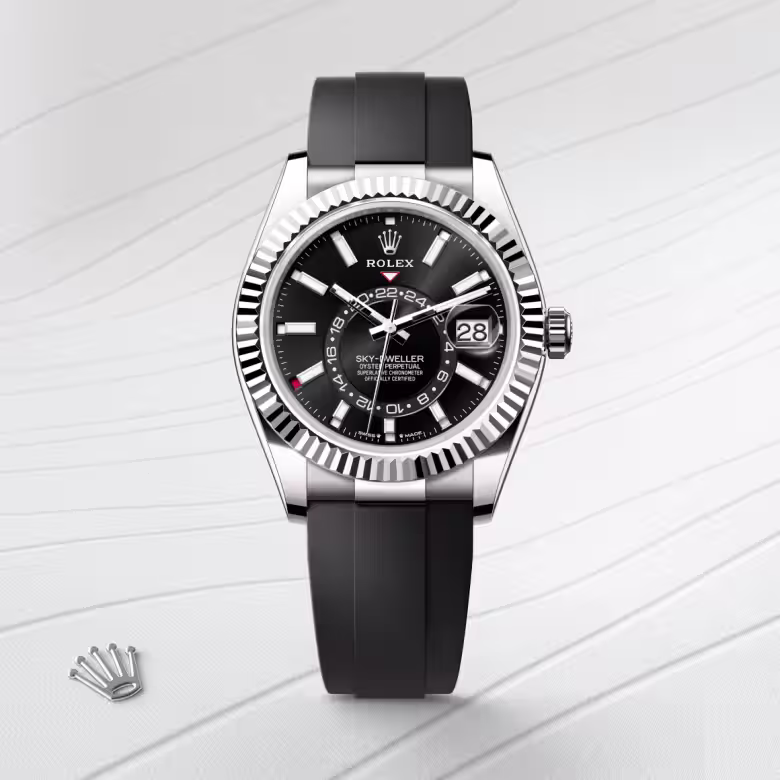 Rolex Sky-Dweller 18 ct white gold M336239-0002 - Rolex Boutique Sentosa