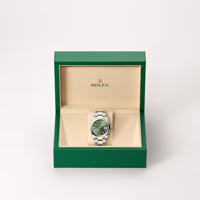 Rolex Datejust Yellow Rolesor - combination of Oystersteel and yellow gold M126203-0058 - Rolex Boutique Sentosa