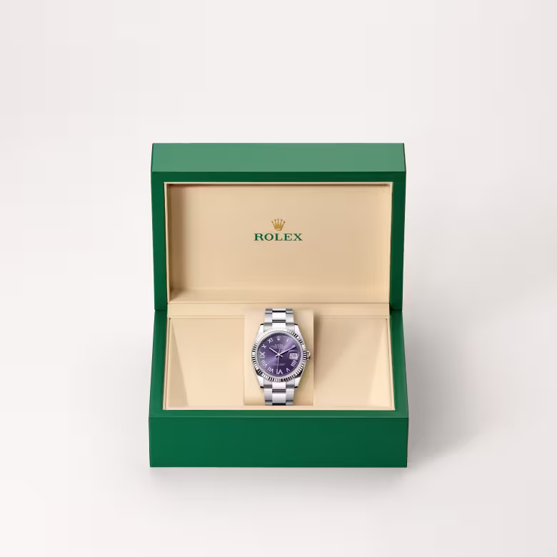 Rolex Datejust White Rolesor - combination of Oystersteel and white gold M126234-0064 - Rolex Boutique Sentosa
