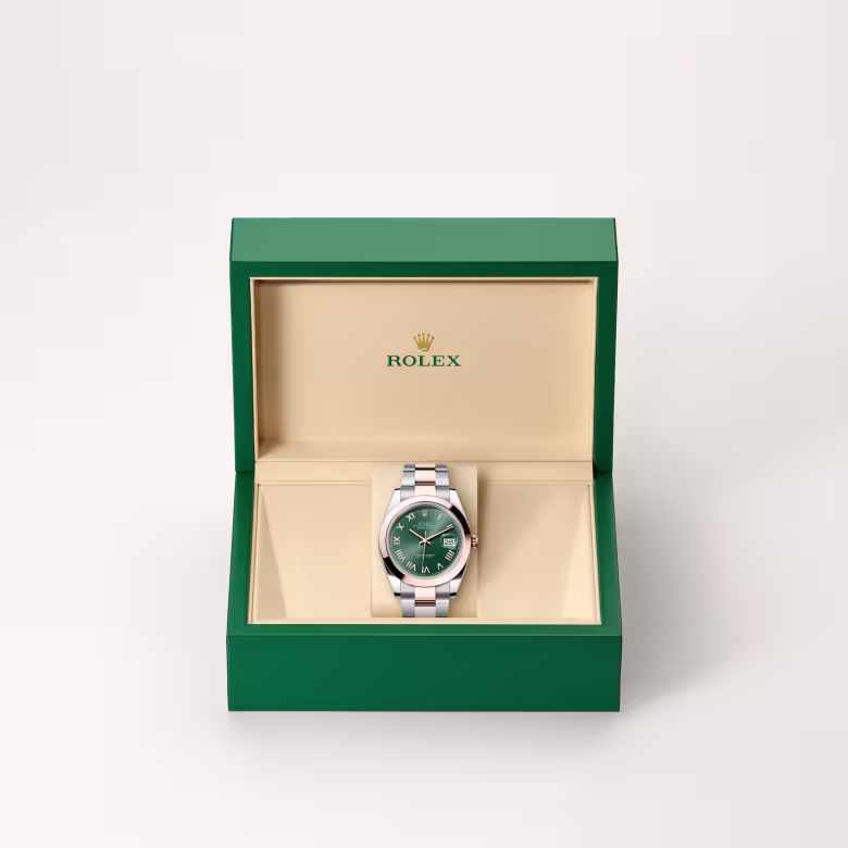 Rolex Datejust Everose Rolesor - combination of Oystersteel and Everose gold M126301-0021 - Rolex Boutique Sentosa
