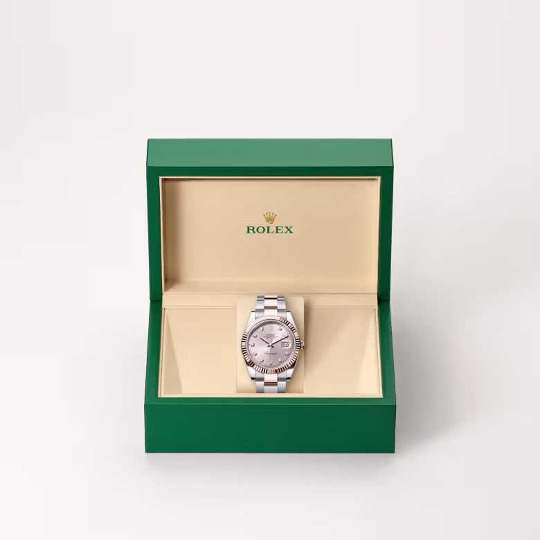 Rolex Datejust Everose Rolesor - combination of Oystersteel and Everose gold M126331-0007 - Rolex Boutique Sentosa