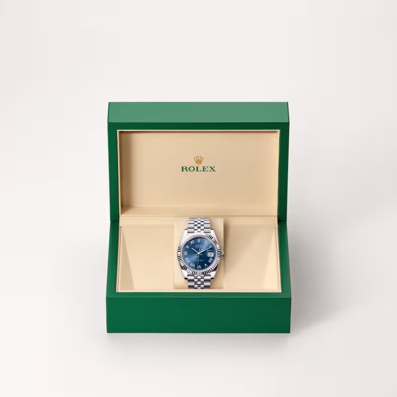 Rolex Datejust White Rolesor - combination of Oystersteel and white gold M126334-0038 - Rolex Boutique Sentosa