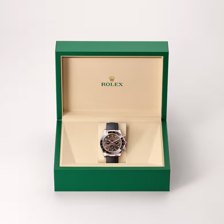 Rolex Cosmograph Daytona 18 ct Everose gold M126515LN-0010 - Rolex Boutique Sentosa