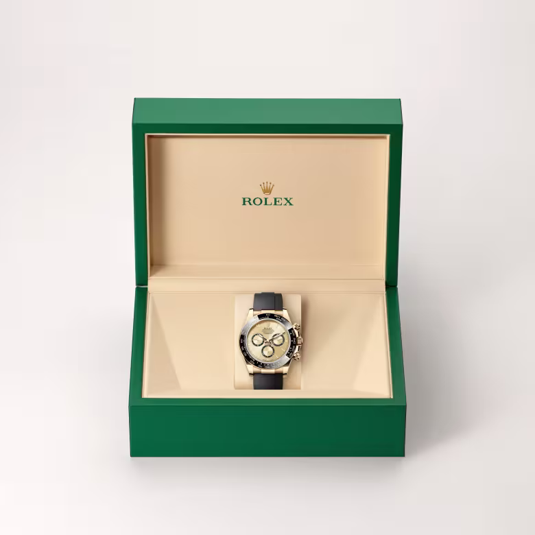 Rolex Cosmograph Daytona 18 ct yellow gold M126518LN-0010 - Rolex Boutique Sentosa
