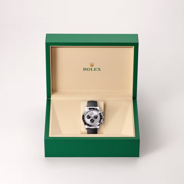 Rolex Cosmograph Daytona 18 ct white gold M126519LN-0006 - Rolex Boutique Sentosa