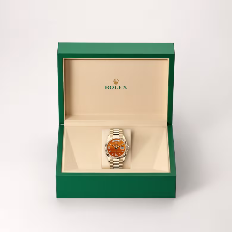 Rolex Day-Date 18 ct yellow gold M128238-0088 - Rolex Boutique Sentosa