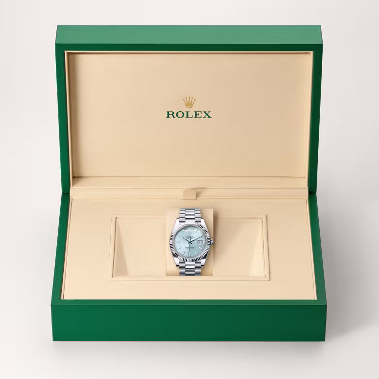 Rolex Day-Date Platinum M228236-0018 - Rolex Boutique Sentosa