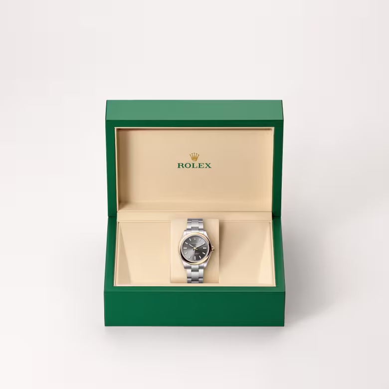 Rolex Oyster Perpetual Yellow Rolesor - combination of Oystersteel and yellow gold M277203-0001 - Rolex Boutique Sentosa