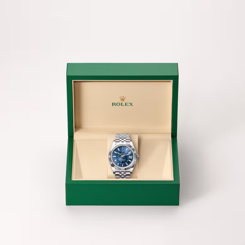 Rolex Sky-Dweller White Rolesor - combination of Oystersteel and white gold M336934-0006 - Rolex Boutique Sentosa