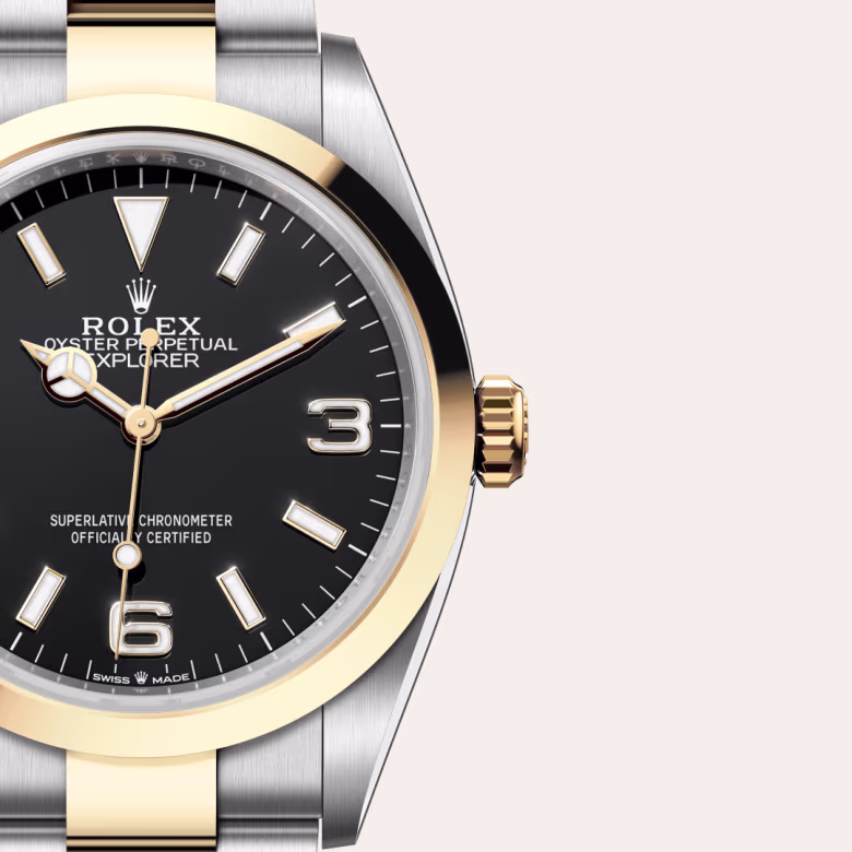 Rolex Explorer Yellow Rolesor - combination of Oystersteel and yellow gold M124273-0001 - Rolex Boutique Sentosa