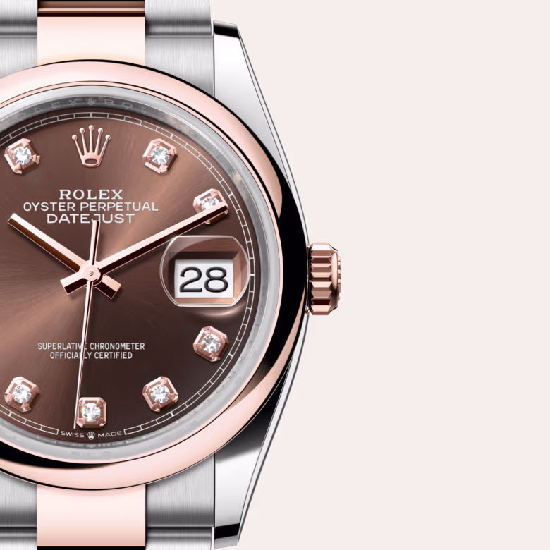Rolex Datejust Everose Rolesor - combination of Oystersteel and Everose gold M126201-0054 - Rolex Boutique Sentosa