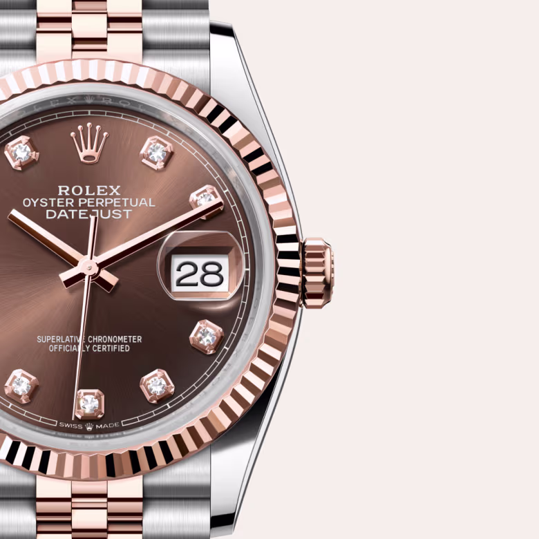 Rolex Datejust Everose Rolesor - combination of Oystersteel and Everose gold M126231-0053 - Rolex Boutique Sentosa