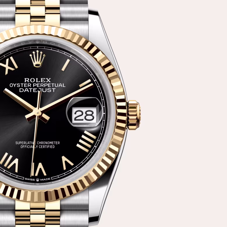 Rolex Datejust Yellow Rolesor - combination of Oystersteel and yellow gold M126233-0055 - Rolex Boutique Sentosa