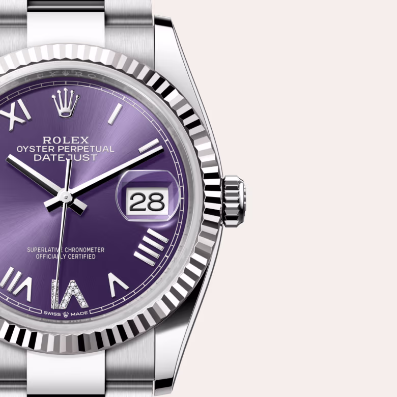 Rolex Datejust White Rolesor - combination of Oystersteel and white gold M126234-0064 - Rolex Boutique Sentosa