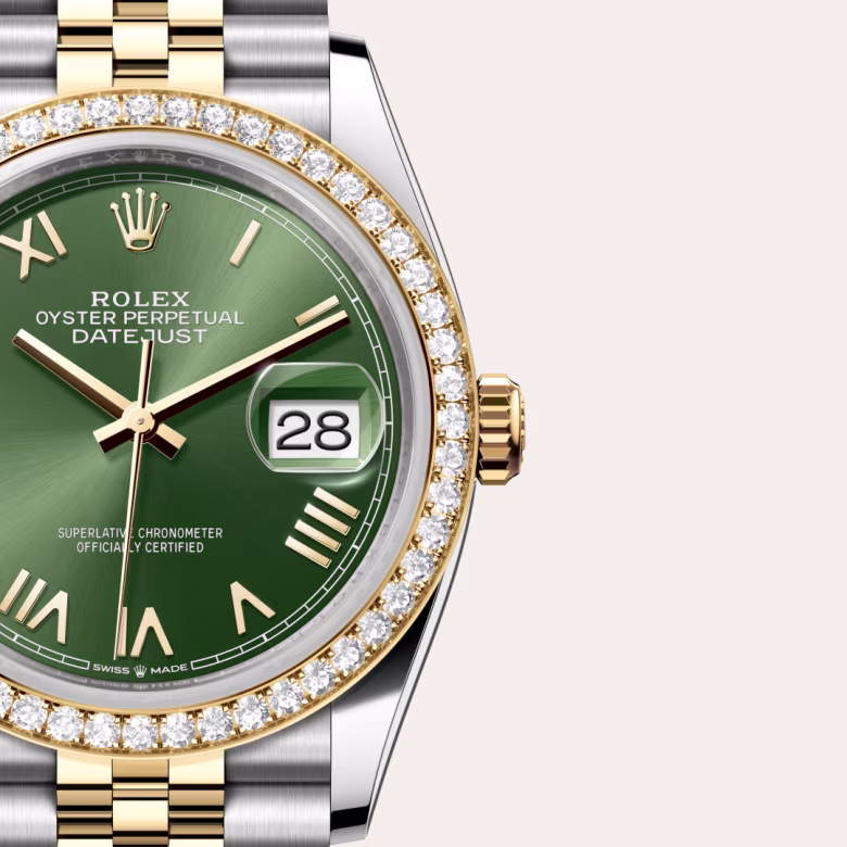 Rolex Datejust Yellow Rolesor - combination of Oystersteel and yellow gold M126283RBR-0039 - Rolex Boutique Sentosa
