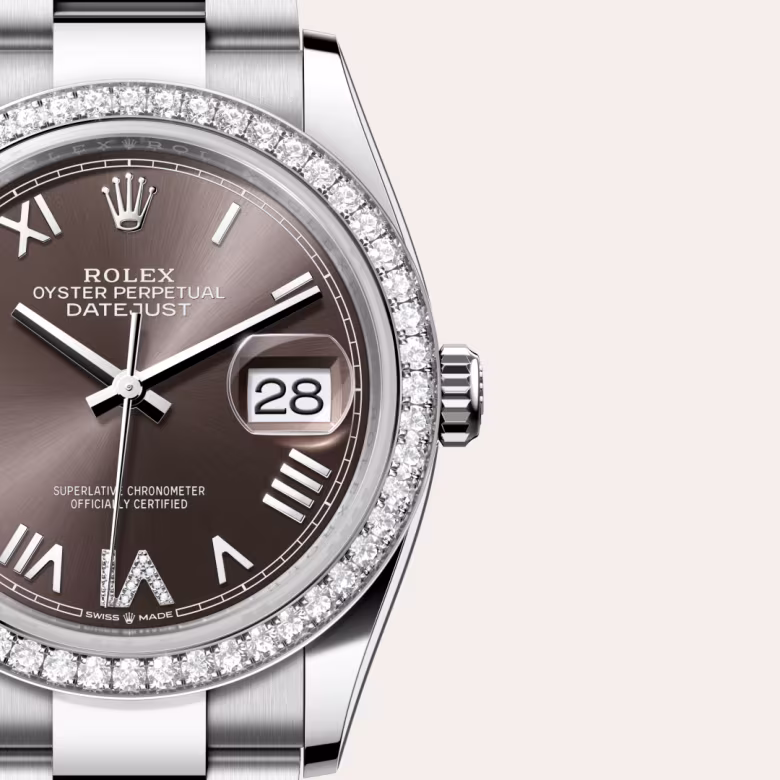 Rolex Datejust White Rolesor - combination of Oystersteel and white gold M126284RBR-0064 - Rolex Boutique Sentosa