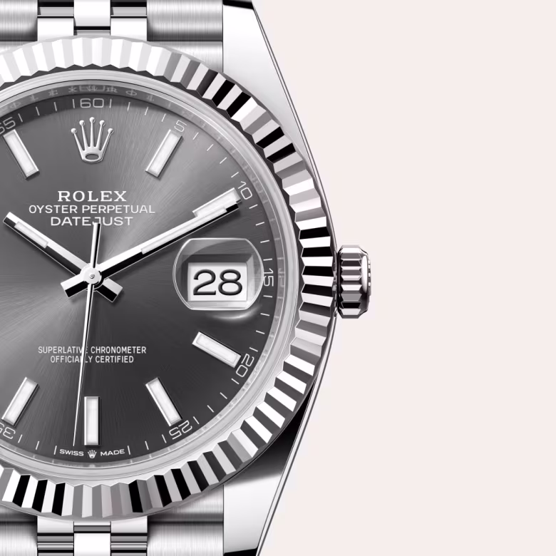 Rolex Datejust White Rolesor - combination of Oystersteel and white gold M126334-0014 - Rolex Boutique Sentosa