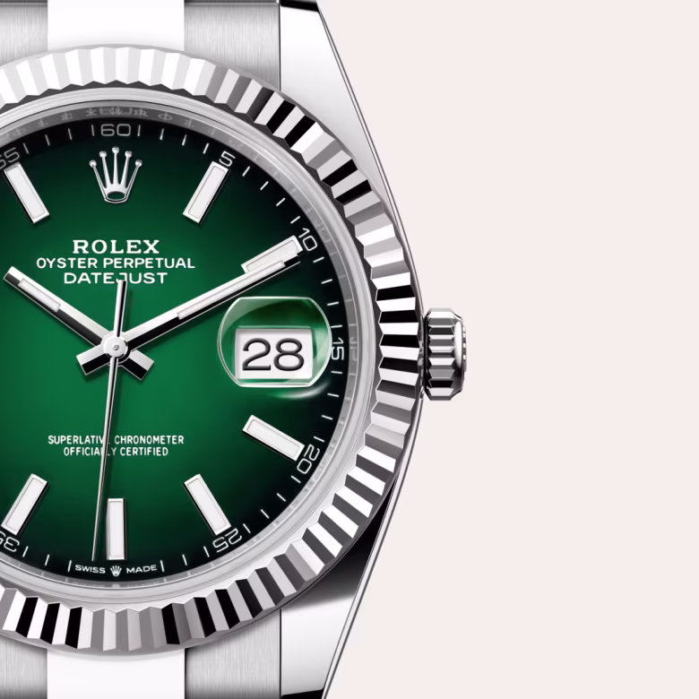 Rolex Datejust White Rolesor - combination of Oystersteel and white gold M126334-0033 - Rolex Boutique Sentosa
