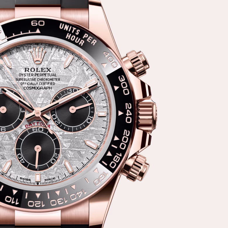 Rolex Cosmograph Daytona 18 ct Everose gold M126515LN-0008 - Rolex Boutique Sentosa