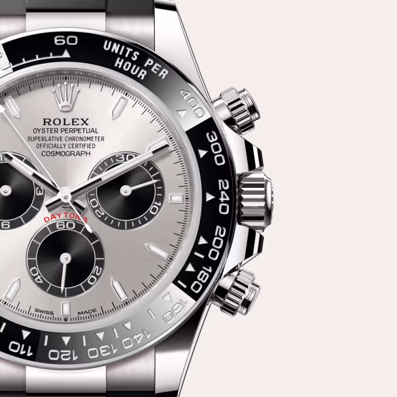Rolex Cosmograph Daytona 18 ct white gold M126519LN-0006 - Rolex Boutique Sentosa