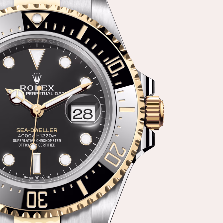 Rolex Sea-Dweller Yellow Rolesor - combination of Oystersteel and yellow gold M126603-0001 - Rolex Boutique Sentosa