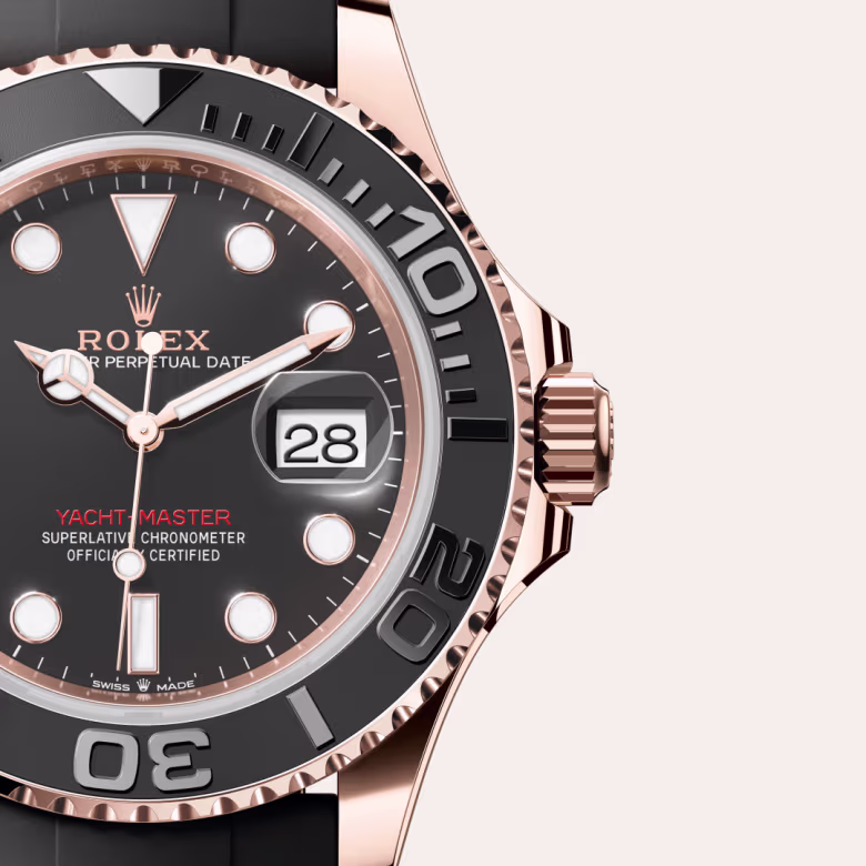 Rolex Yacht-Master 18 ct Everose gold M126655-0002 - Rolex Boutique Sentosa