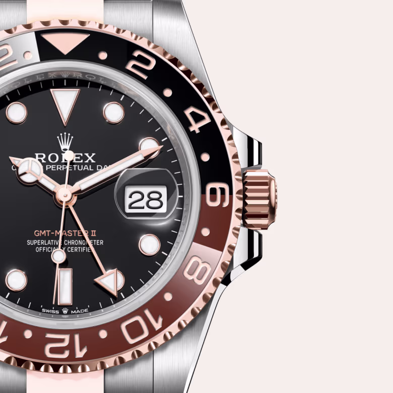 Rolex GMT-Master II Everose Rolesor - combination of Oystersteel and Everose gold M126711CHNR-0002 - Rolex Boutique Sentosa